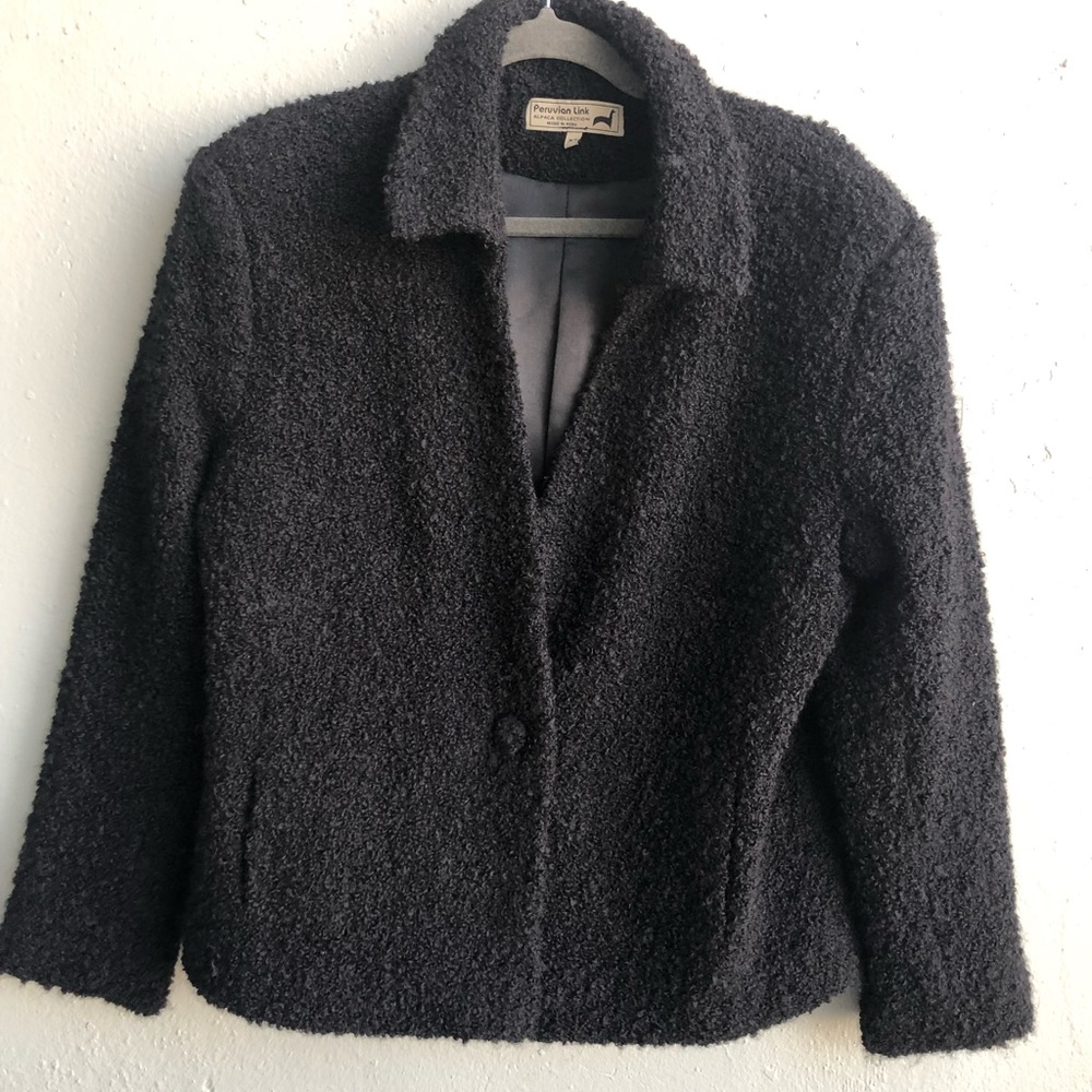 Peruvian Link - Alpaca Collection Jacket Size Xl … - image 1